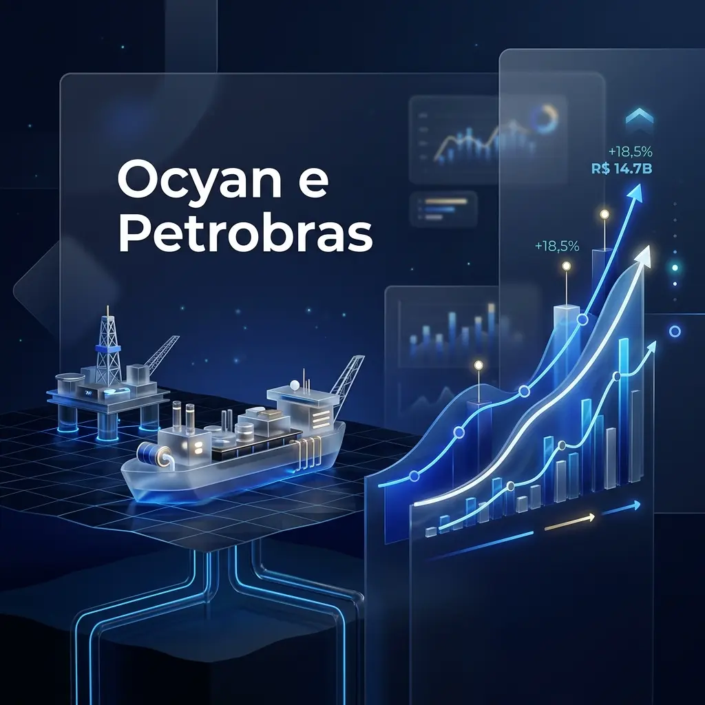 Ilustração: Petrobras Eleva Produção a 3,23 Milhões de Barris no 1T26